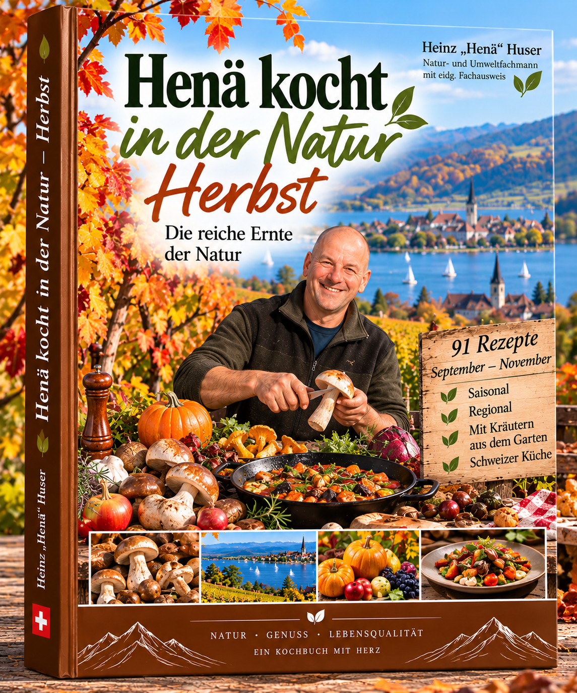 Henä kocht in der Natur Band 3 Herbst